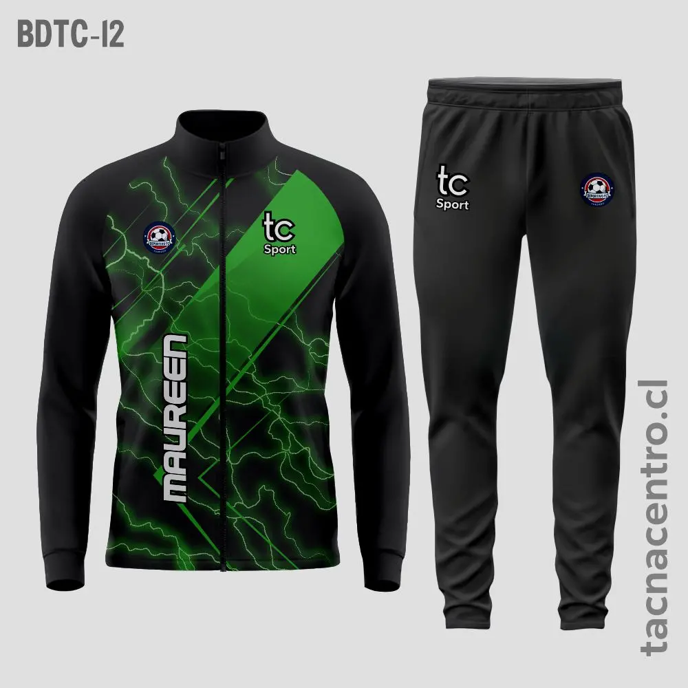 Buzos deportivos Negro y verde