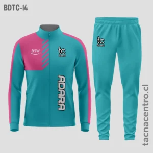 Buzos deportivos Celeste y rosado