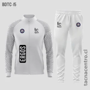 Buzos deportivos Blanco y gris