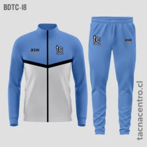 Buzos deportivos Azul y blanco