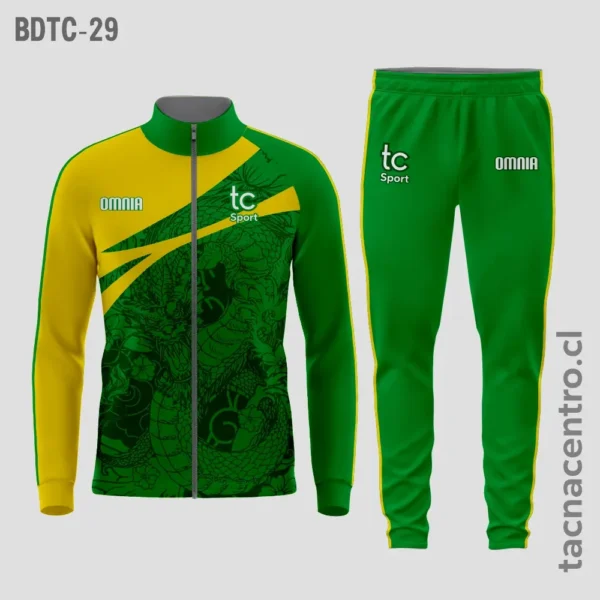 Buzos deportivos Amarillo y verde