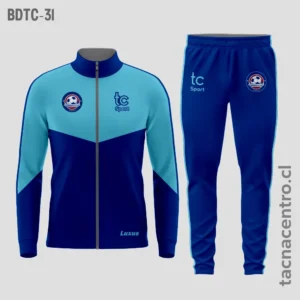 Buzos deportivos Celeste y azul