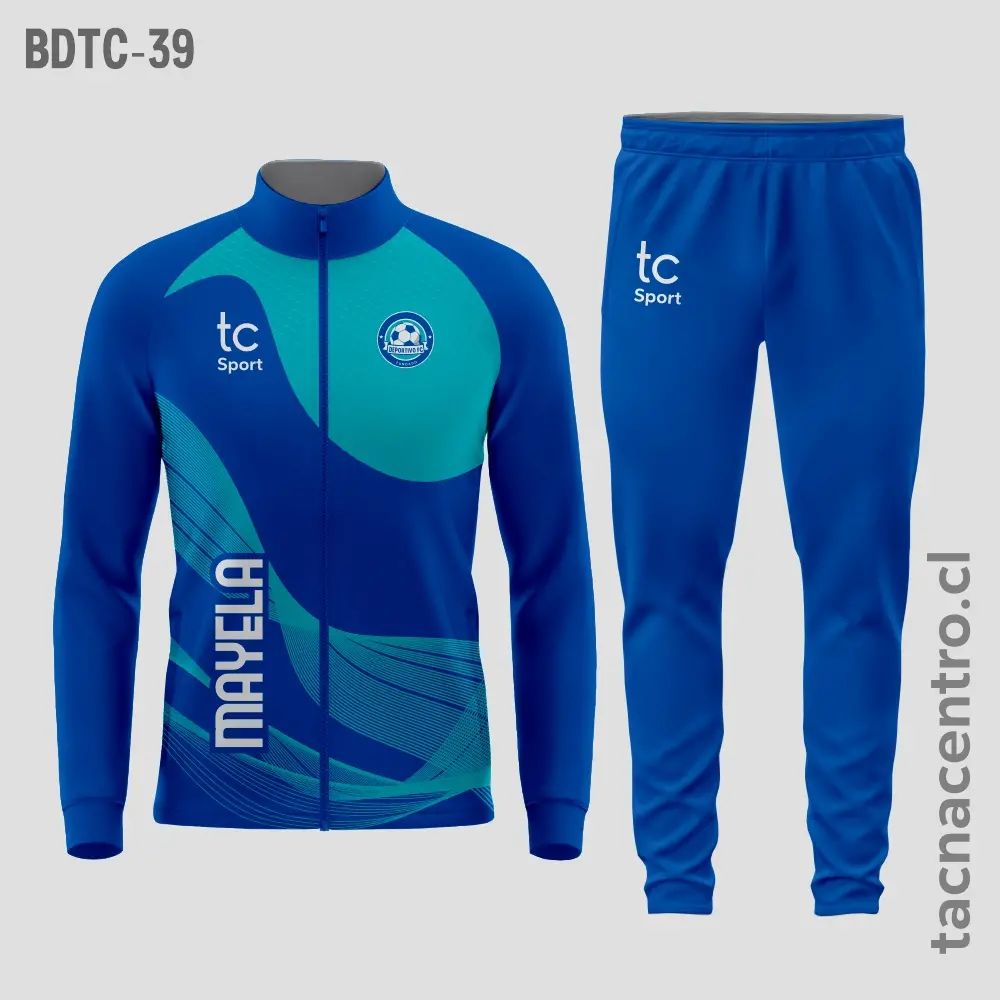 Buzos deportivos Azul y turquesa