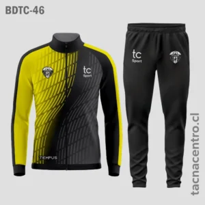 Buzos deportivos amarillo con negro