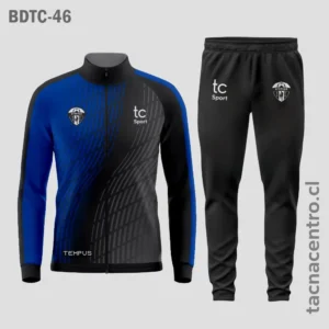 Buzos deportivos Azul con negro