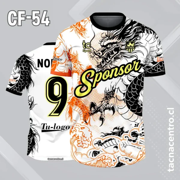 Camiseta de Futbol de Dragon con Garras 1 Camiseta de Futbol de Dragon con Garras
