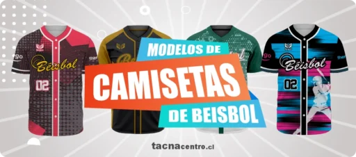 Modelos de Camisetas de Béisbol personalizadas y sublimadas chile