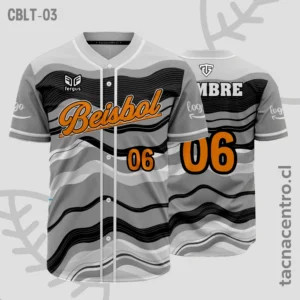 Camisetas de Beisbol plomo