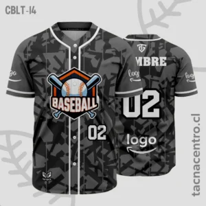 Camisetas de Beisbol negro