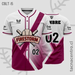 Modelos de Camisetas de Béisbol 21 Camisetas de Beisbol Guinda con blanco