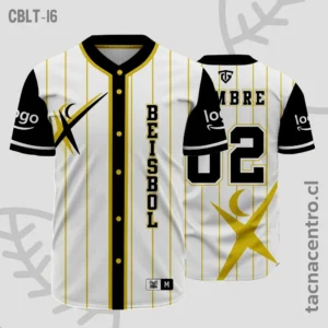 Camisetas de Beisbol blanco y negro