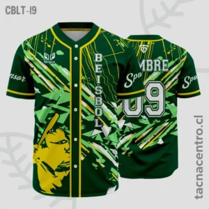 Camisetas de Beisbol verde