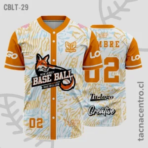 Camisetas de Beisbol naranja