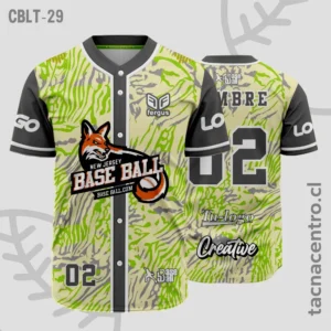 Camisetas de Beisbol verde
