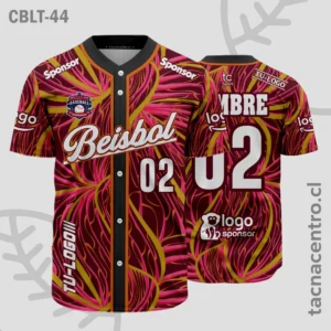 Camisetas de Beisbol Multicolor