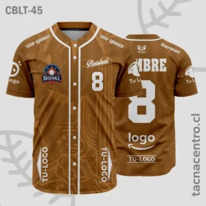 Camisetas de Beisbol marron