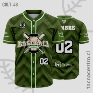 Camisetas de Beisbol verde