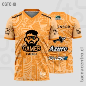 Camisetas Gamer Naranja