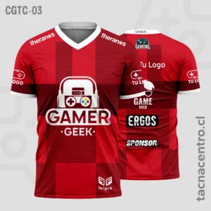 Camisetas Gamer rojo