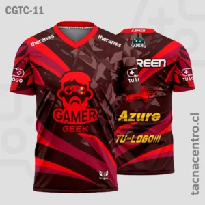 Camisetas Gamer Rojo