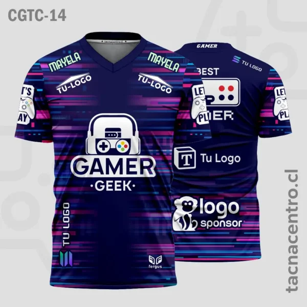 Camisetas Gamer Morado 1 Camisetas Gamer Morado