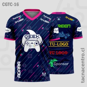 Camisetas Gamer azul