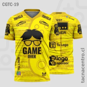 Camisetas Gamer Amarillo