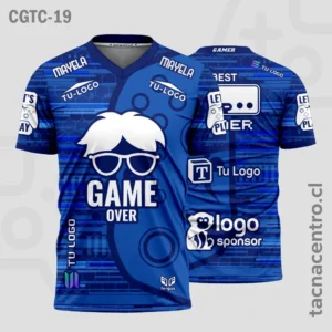 Camisetas Gamer Azul