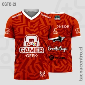 Camisetas Gamer rojo