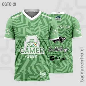 Camisetas Gamer verde