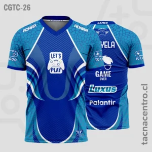 Camisetas Gamer azul