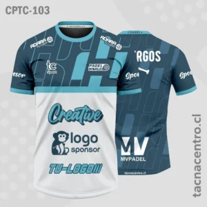 Modelos de Camisetas de Pádel 27 Camisetas de Padel Blanco y AZUL