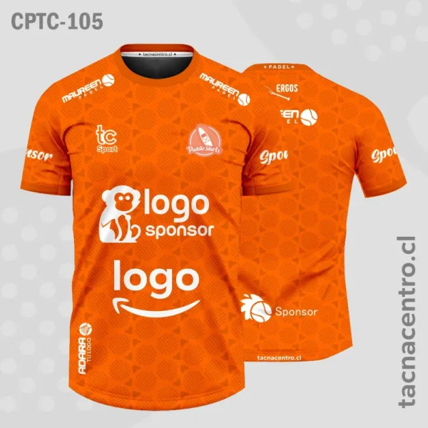 Camisetas de Padel NARANJAS