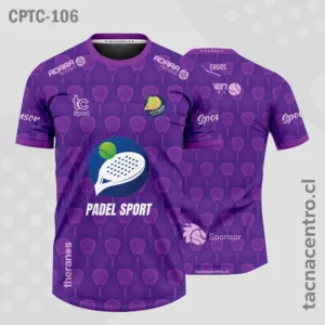 Modelos de Camisetas de Pádel 56 Camisetas de Padel Moradas