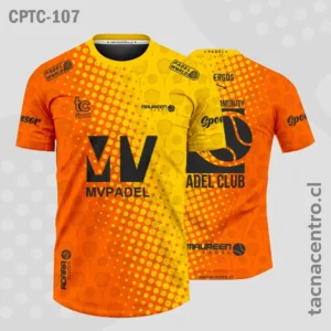 Modelos de Camisetas de Pádel 66 Camisetas de Padel Naranja y amarillo