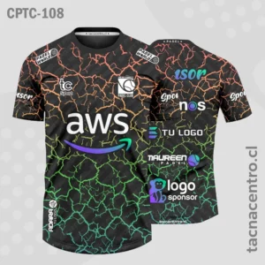 Modelos de Camisetas de Pádel 71 Camisetas de Padel Negro fragmentado