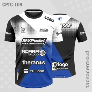 Camisetas de Padel Tricolor