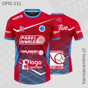 Modelos de Camisetas de Pádel 39 Camisetas de Padel ROJO Y CELESTE