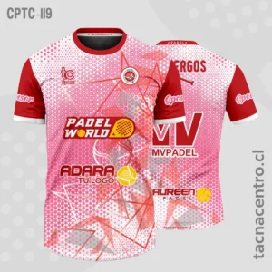 Modelos de Camisetas de Pádel 41 Camisetas de Padel ROJAS