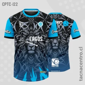 Modelos de Camisetas de Pádel 77 Camisetas de Padel Negro y mangas celestes