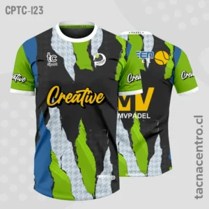 Modelos de Camisetas de Pádel 35 Camisetas de Padel NEGRO VERDE