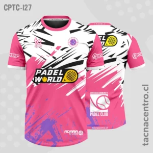 Modelos de Camisetas de Pádel 49 Camisetas de Padel rosado