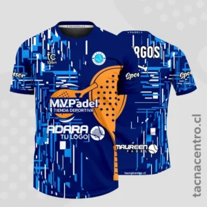 Camisetas de Padel azul