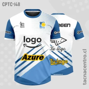 Modelos de Camisetas de Pádel 12 Camisetas de Padel Azul con blanco