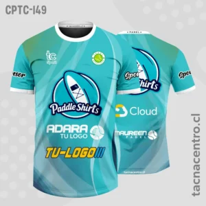 Modelos de Camisetas de Pádel 7 Camisetas de Padel celeste