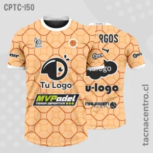 Camisetas de Padel naranja