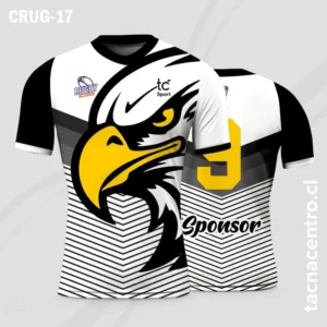 Camisetas de Rugby Blanco y negro