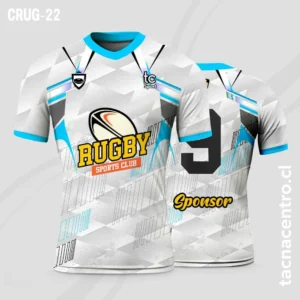 Camisetas de Rugby Gris