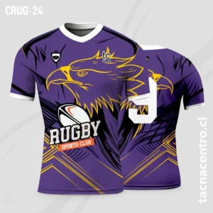 Camisetas de Rugby morado