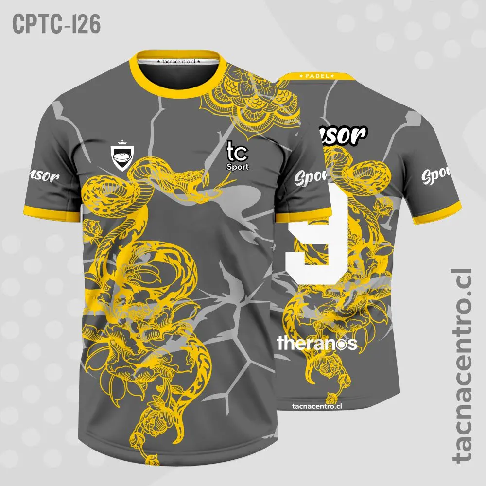 Camisetas de Rugby Gris